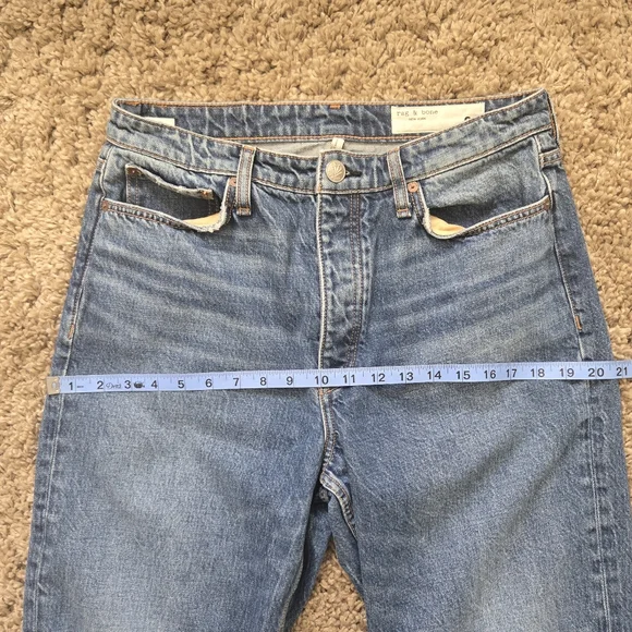rag & bone Alissa High Rise Barrel Leg Jeans - Picture 10 of 16